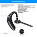 Wireless V5.0 Earpiece ENC Driving Earbuds 180° Rotatable Left Right Ear Fit Earphone For Business Driving Running_voghion.com