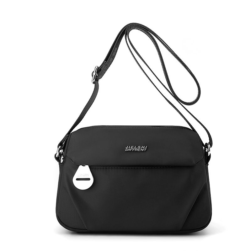 Nuova borsa a tracolla casual da donna, in nylon, semplice, versatile e di grande capacità_voghion.com