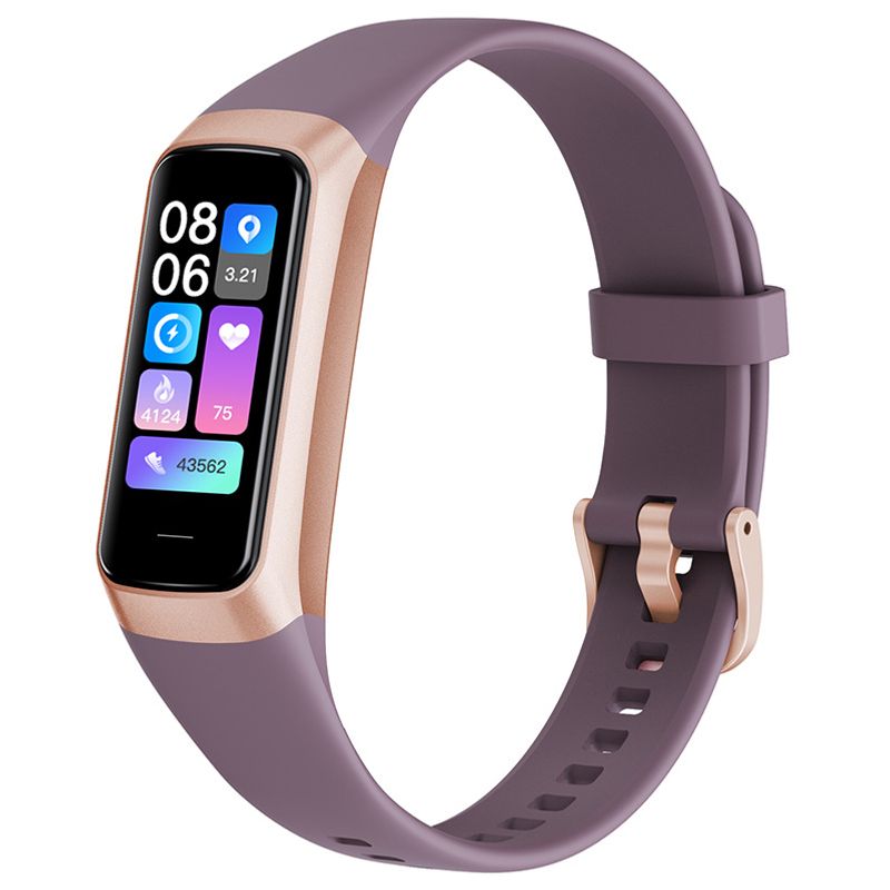 C60 Smart Bracelet Heart Rate Blood Pressure Blood Oxygen Body Temperature Pedometer Lady Photo Waterproof Bracelet_voghion.com