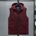 Gilet in cotone per uomo, taglie forti, autunno e inverno, piumino, gilet in velluto a coste largo_voghion.com