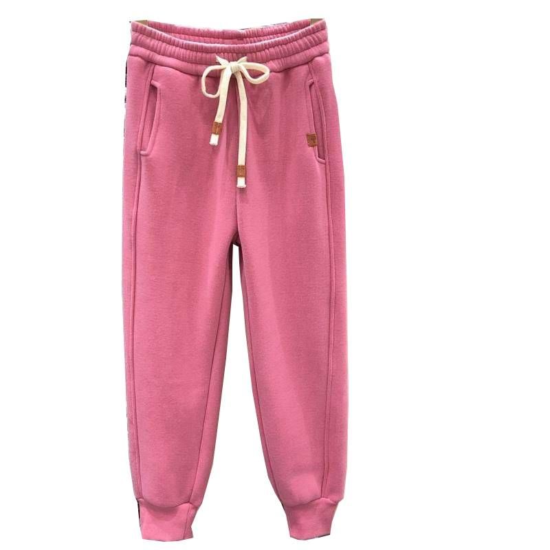 Îmbrăcăminte pentru femei Modă pentru reducerea vârstei, îmbrăcăminte retro, sport cald, plus pantaloni din catifea, colanți noi, subțiri, casual_voghion.com