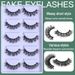 Topelt silmalau Euroopa ja Ameerika kunstripsmed 3D 5 paari pehmeid ristkõverdusripsmeid_voghion.com