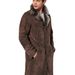 Pulse Pulse Italian Men Tuscan Long Wool Fur Winter Coat_voghion.com