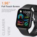 Smarth For Men Women 1.96HD Smartwatch Answer Make Call With Heart Rate Sleep Monitor Pedometer Spo2 2025 New Fiess_voghion.com