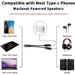 2-IN-1 Audio/Charger Splitter Adapter USB C To Dual TypeC Ports Headphone Jack Audio Adapte For IPhone 16 15 Saumsung Xiaomi_voghion.com