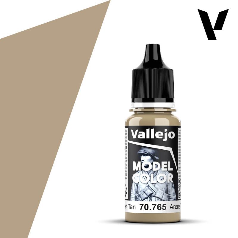 vallejo70765/Desert Tan/Couleurs acryliques à base d'eau/Couleur modèle_voghion.com