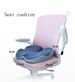 Seat Cushion, Buttock Support Pad, Memory Foam Office Lumbar Support Cushion, Free Shipping, Wholesale, All-season Suitable Chair Cushion_voghion.com
