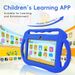 7 Inch Kids Tablet With Shockproof Case, MTK Quad-Core 1.5GHz, 16GB Storage, Android OS – Preloaded Educational Apps, Dual Camera, Bluetooth_voghion.com