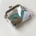 Korean Version Ins Style Clip Simple Transparent PVC Coin Purse Mini Small Portable Lipstick Earphone Bag_voghion.com