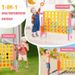 4-in-a-Row Connect Game with Basketball Hoop and Toss Ring_voghion.com