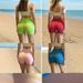 Sommerliche Yoga- und Sporthose in Pfirsichfarben, Fitnesshose für Damen, Dreiviertel-Hüfthose mit hohem Bund, schnelltrocknend, mit formender Wirkung._voghion.com