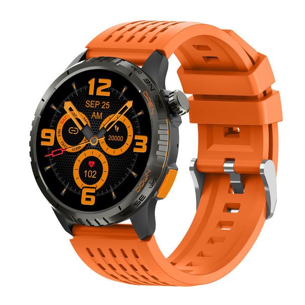 Nuevo reloj inteligente deportivo con GPS, pantalla AMOLED, comunicación Bluetooth, altitud, barómetro, brújula, resistente al agua hasta 30 metros._voghion.com