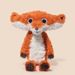 38cm Dewar Fox Adorable Plush Toy Soft Stuffed Animal Cute Birthday Girls For Gift_voghion.com
