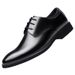 Euro Step Herren Business Formal Schnürschuhe Leder Weiche Sohle Lässig Atmungsaktiv Arbeitsschuhe im britischen koreanischen Stil_voghion.com