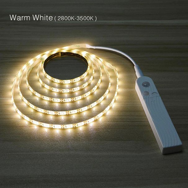 2835 LED Motion Sensor Cabinet Light Strip - 5V Low Voltage, Waterproof & Non-Waterproof Options, Warm White/Cool White, Adjustable Brightness_voghion.com