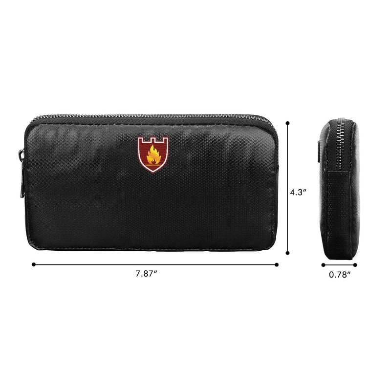 Storage Bag Fireproof Bag Valuable Data File Storage Box Fireproof Waterproof File Bag_voghion.com