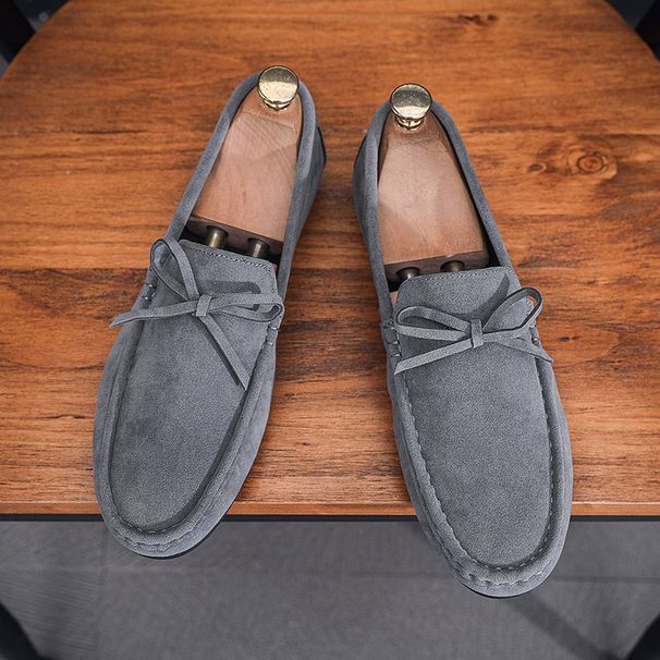 SHLIANG Mode Für Männer Casual Schuhe Wildleder Atmungsaktiv Komfort Slip-on Fahren Schuhe Marke Design Männer Loafer Faule Schuhe Mokassins SB075_voghion.com