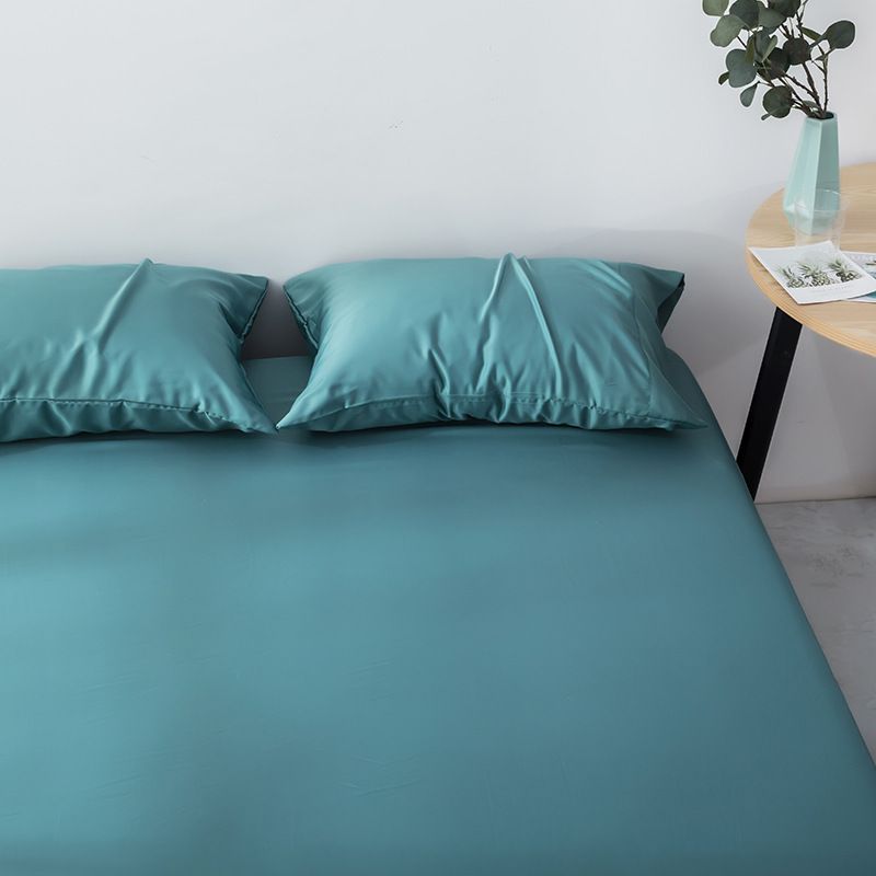 Lenzuolo con angoli in fibra di bambù, copriletto elastico e liscio, coprimaterasso monoblocco, lenzuolo con angoli_voghion.com