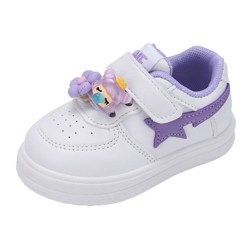 2023 Spring Autumn Season New Baby Walking for Girls, Casual Versatile Little White Shoes, Small and Medium sized_voghion.com