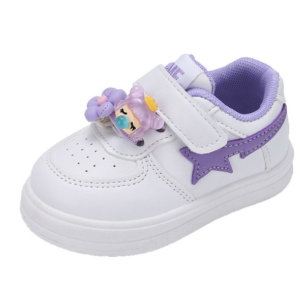 2023 Spring Autumn Season New Baby Walking for Girls, Casual Versatile Little White Shoes, Small and Medium sized_voghion.com