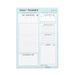 H&B Portable Sticky Notes Planner - 60 Sheets Tear-Off Memo Pad For Daily Tasks, Meetings & Office Use (HB-DP60, 100gsm Paper)_voghion.com