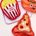 Dog Durable Chewable Hamburger French Fries Edged Pet Chew Toy For Teeth Cleaning And Entertainment Plush Sound Making_voghion.com