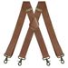 Bretelle vintage VOOTHOST per uomo da lavoro, resistenti, grandi e alte, larghe 3,5 cm, a forma di X, con 4 ganci a scatto in bronzo, regolabili, elastiche, per pantaloni, F0213_voghion.com