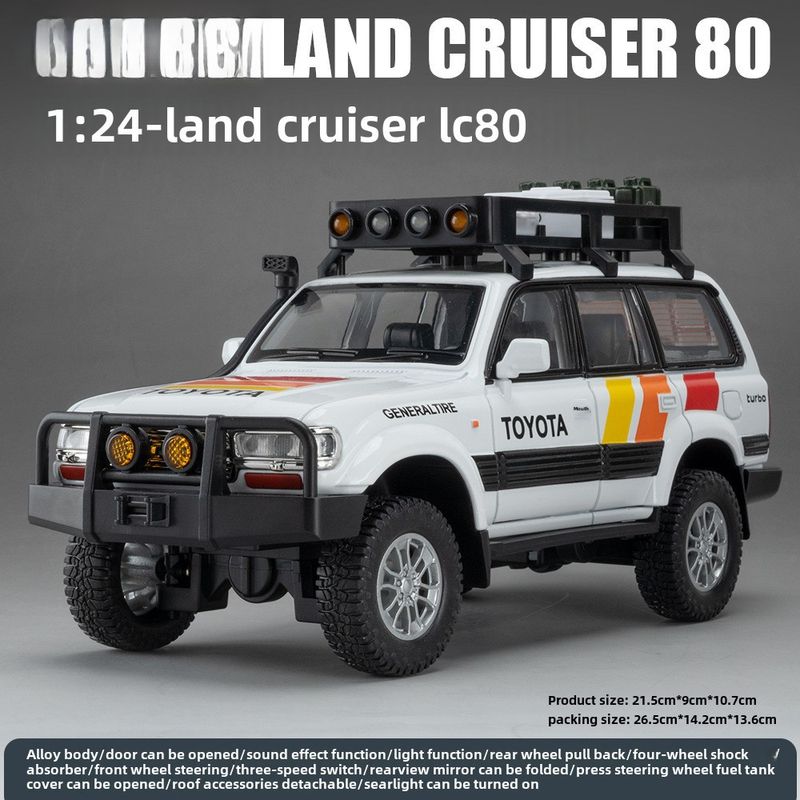 Høykvalitets legering Toyota Land Cruiser LC80-modell_voghion.com