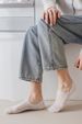 Summer thin new invisible socks men and women air conditioning socks low-cut hollow mesh non-slip heel ankle socks_voghion.com