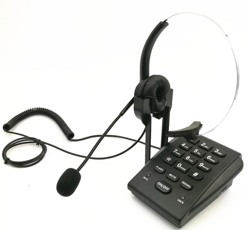 Unbeatable Quality Telephone Box, Telephone Customer Service Headset, Outbound Calling Seat, Head Mounted Telephone, Telemarketing Operator_voghion.com