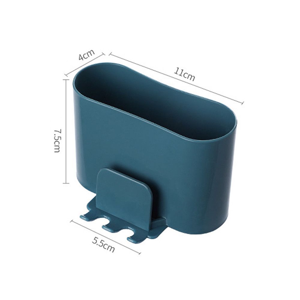 10er-Pack Zahnbürstenhalter – Wandmontage ohne Bohren – Aufbewahrung für Zahnbürsten, Rasierer, Zahnpasta, Mundspülung und Becher – Badezimmer-Gadgets_voghion.com