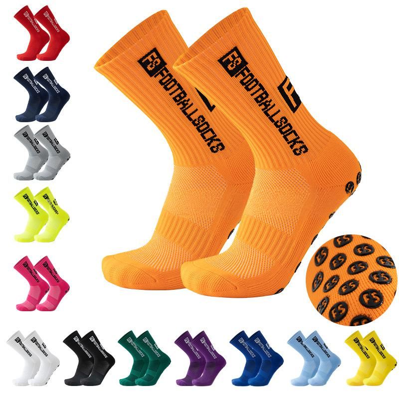 Premium Anti-Slip Football Yoga Socks With Moisture-Wicking & Odor Control - Cushioned Sole For Training_voghion.com