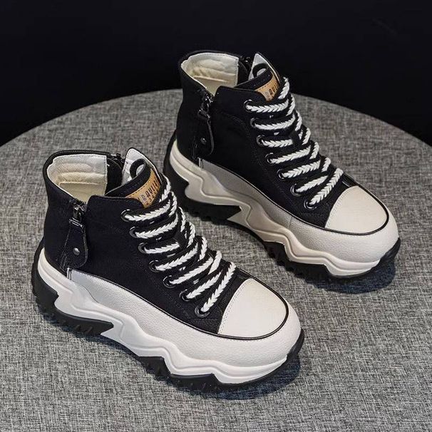 Chunky Dad Shoes – Platform Sneakers For Women (Retro & Comfortable)_voghion.com