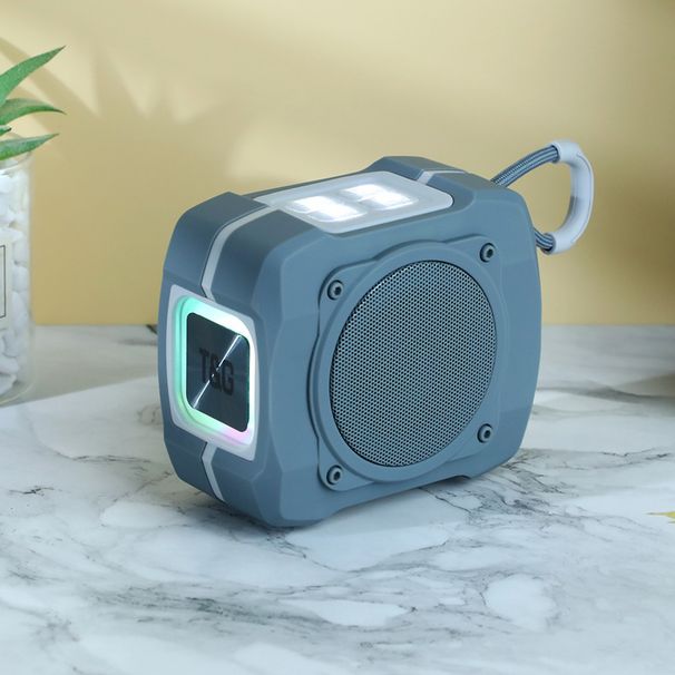 Mazs Bluetooth skaļrunis, āra siksna, pārnēsājams liela apjoma kvadrātveida deju zemfrekvences skaļrunis mini audio_voghion.com