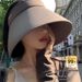Surrounding empty for children 2024 new foldable outdoor cycling large eave no top sun hat_voghion.com