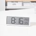 INS Simple Large Screen Living Room Wall Temperature And Humidity Creative Modern Clock Can Be Hung Or Standing YD106_voghion.com