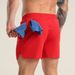 Men's Quick-Dry Athletic Shorts With Zippered Pockets – Gym Basketball & Beach Running Shorts (Lightweight Breathable)_voghion.com