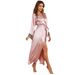 Ice Silk Loose Comfortable Pajamas Women's Spring And Autumn Pajamas_voghion.com