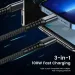 Three In One Micro USB C-type Suitable For Ultra Of Smartphones 100W Digital Display With Light Fast Charging Data Cable_voghion.com
