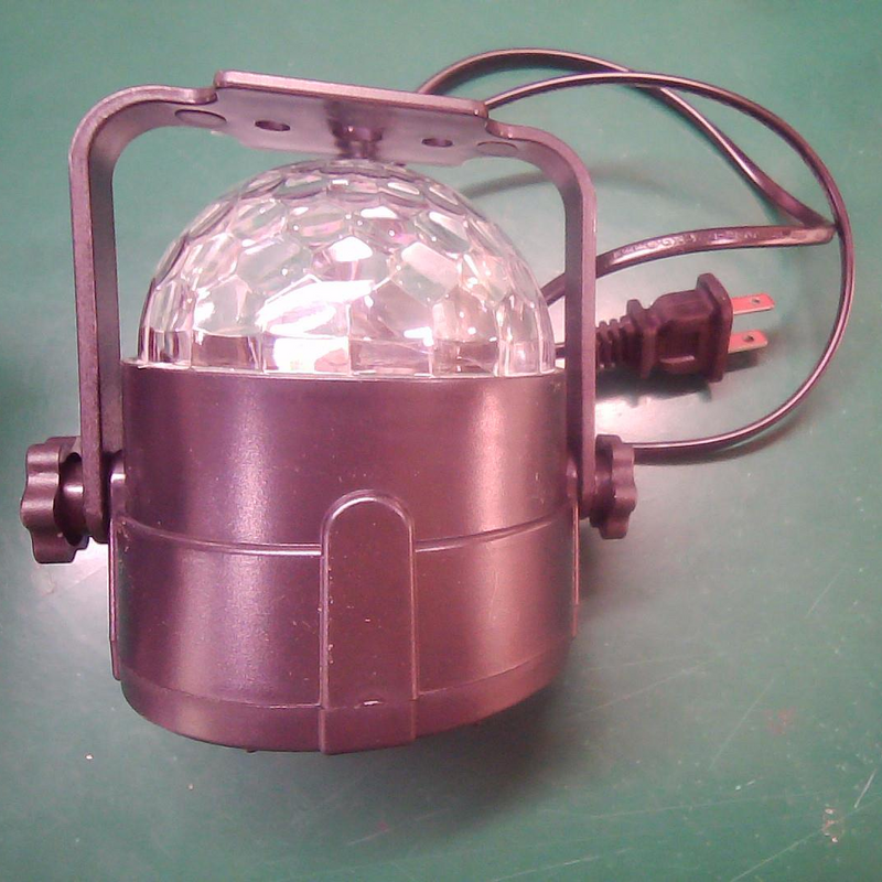 Christmas lighting Remote control LED colorful magic ball lamp crystal voice control rotating stage lamp live background lamp KTV bar disco lamp_voghion.com