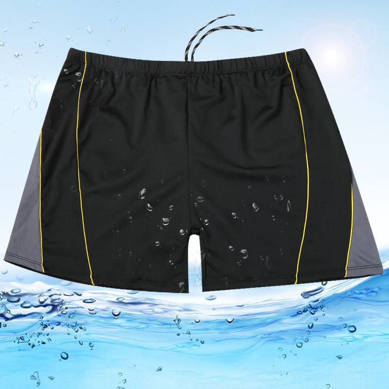 Men's Swimming Trunks: Extra-large, Flat-angled, Loose-fitting, Fat-fitting Swimming Trunks_voghion.com