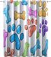 Vorhänge mit Graffiti-Farben, Hundepfotenabdruck-Muster, Fenstervorhänge für Jungen und Mädchen, Verdunkelungsvorhang mit Ösen, Thermo-Raumverdunkelungsvorhänge_voghion.com