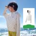 Felpa con cappuccio per bambini con protezione solare UPF 50+ - Rashguard leggero a maniche lunghe per ragazzi e ragazze, maglietta da bagno traspirante anti-UV per spiaggia e giochi all'aperto_voghion.com