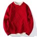 Trendiger Oversize-Pullover für Herren – Verdickter Pullover mit halbem Rollkragen (weiche Modalmischung, entspannte Passform, jugendlicher Streetwear-Stil)_voghion.com