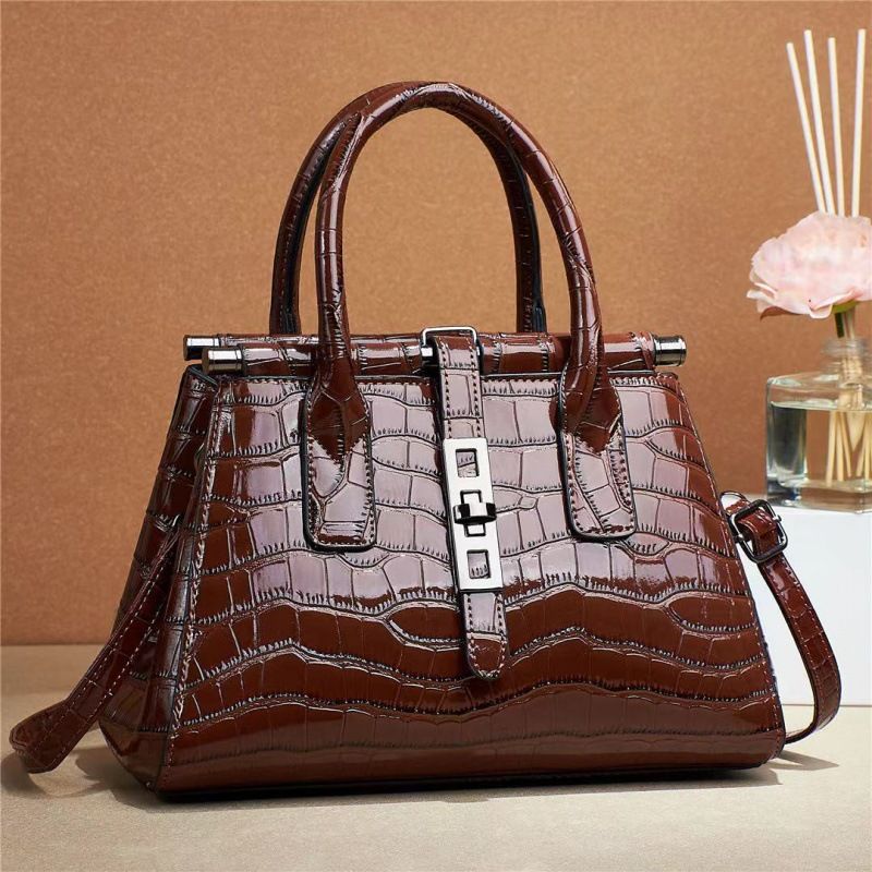 Modna prosta torba dla matki, damska, duża pojemność, modna torebka typu crossbody_voghion.com