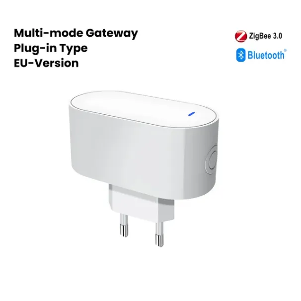 GIRIER Tuya Plug-in Typ Multi-mode ZigBee Gateway Bridge Bluetooth Mesh Hub stöder Smart Home Automation_voghion.com