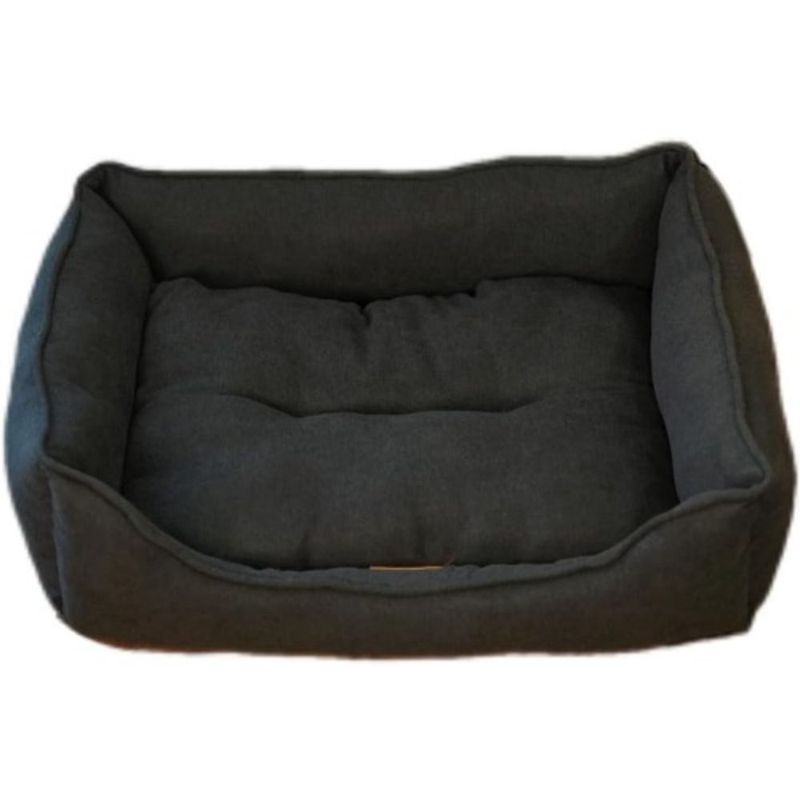 Dog Bed Washable Medium Dog Cat Sofa Bed Super Soft Rectangular Cuddle Pet Bed With Non-Slip Fluffy Bottom, Gift_voghion.com