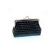 New PU leather woven cute small bag, student short card bag, hand-held key bag, zero wallet_voghion.com