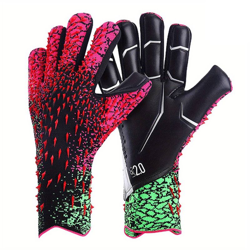 Goalkeeper Goalie Soccer Gloves Strong Grip Goal Keeper Field Player Glove - Breathable Soccer Gloves, 4mm Latex, For Kids, Youth And Adult_voghion.com