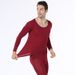 Thermo-Regulating Base Layer Set For Men & Women - Seamless Slim Fit Thermal Underwear, Ultra-Thin & Breathable, All-Day Comfort_voghion.com